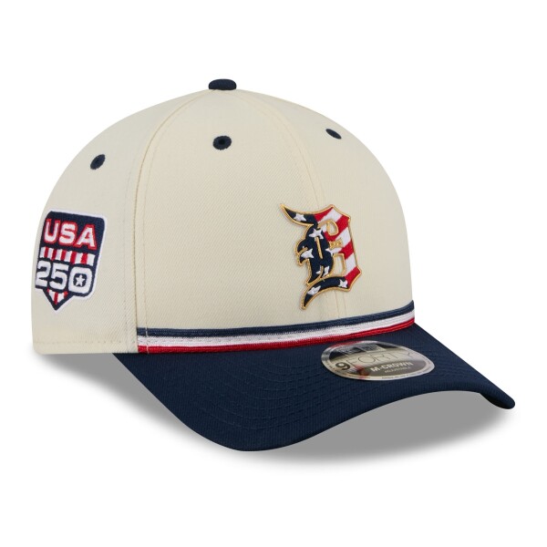 New Era Pánská kšiltovka Detroit Tigers MLB 2026 4th of July USA 250 9FORTY Snapback
