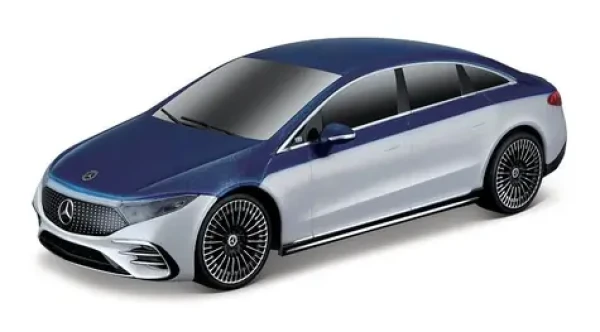 Maisto RC Mercedes-Benz EQS modro-stříbrná