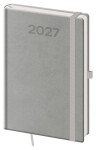 Diář 2027 týdenní A5 Print Pop - šedá