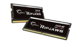 G.Skill Ripjaws černá 64GB (2x 32GB) 5600MHz / DDR5 / CL40 / SO-DIMM / 1.1V / XMP 3.0 (F5-5600S4040A32GX2-RS)