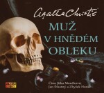 Muž hnědém obleku Agatha Christie