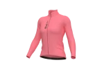 Alé Pragma Color Block dámský cyklistický dres dlouhý rukáv Blusher Pink vel.