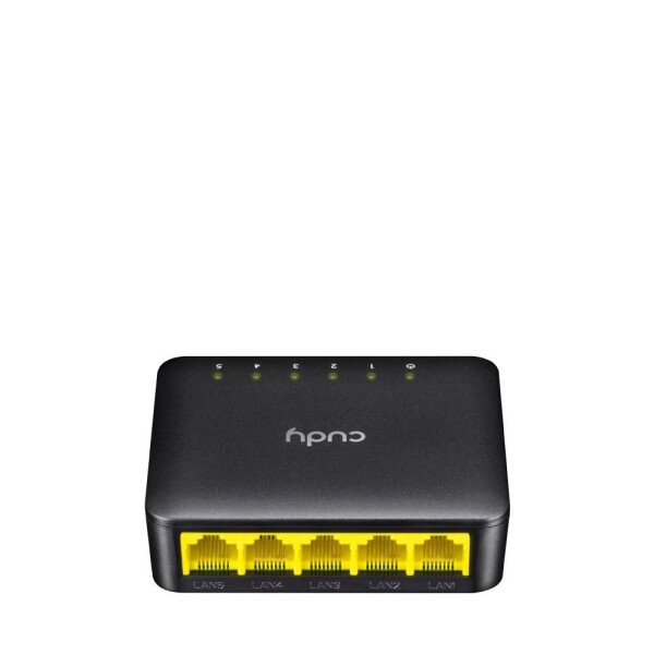 Cudy GS105D Cudy GS105D switch di rete Gigabit Ethernet (10/100/1000) Nero síťový switch