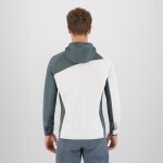 KARPOS Averau Full-Zip Hoodie Fleece, Bright White/Dark Slate velikost: L