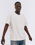 Tričko Organic Basics True Boxy Fit Tee White