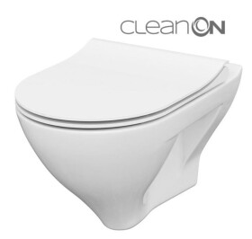 CERSANIT - SET B291 závěsná mísa MILLE CLEAN ON včetně dur. sedátka SLIM S701-453