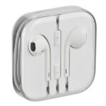 Apple HF EarPods iPhone 5 MD827ZM/A stereo / sluchátka / OEM / bílá (100490)