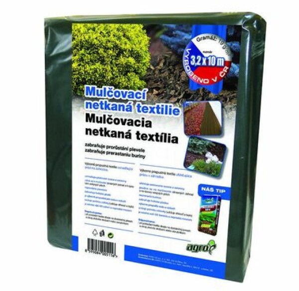 Agro Mulčovací netkaná textilie 3,2 x 10 m