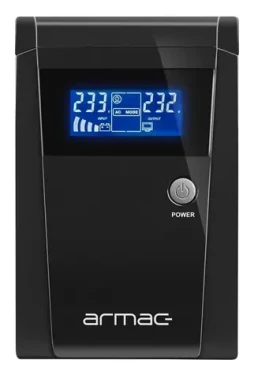 Armac Office 1500F LCD / Záložní zdroj UPS / 1500 VA / 950 W / Line interaktivní / LCD / 3x Typ F (O/1500F/LCD)