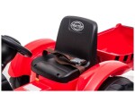 Mamido Dětský elektrický traktor s vlečkou T1 červený