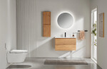 CERANO - Koupelnové LED zrcadlo Aureo - Ø 100 CER-8050BD6944