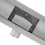 REA - Odtokový žlab Neox BRUSH NICKEL 90 REA-G2504