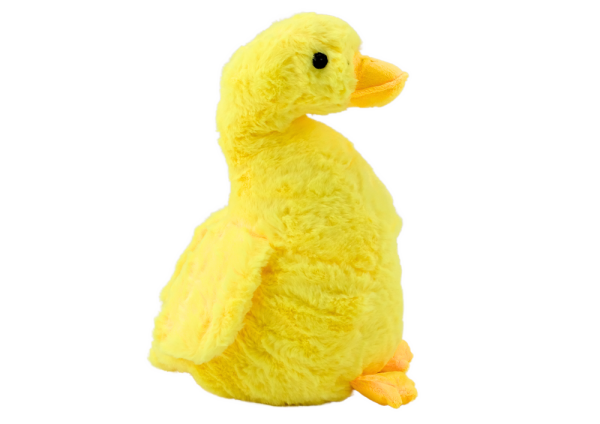 Mamido Plyšová žlutá husa maňásek mazlíček plyšák kachna 40 cm