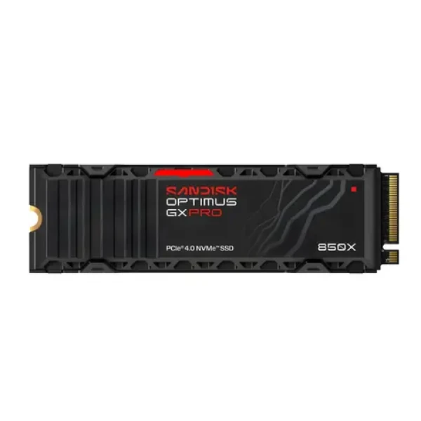 SanDisk Optimus GX PRO 850X 1TB chladič / Interní SSD / M.2 2280 / PCIe Gen4 x4 / TLC 3D NAND / R:7300MBps / W:6300MBps (SDSP81100TAH-000E0)