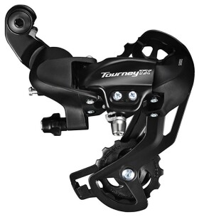 Přehazovačka SHIMANO TOURNEY RD-TX800 bez háku 7/8 speed, černý (MTB měnič na 7/8 kolo)