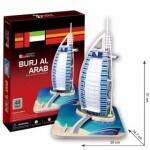 Puzzle 3D Burj Al Arab/46 dílků - 3D Puzzle SPA