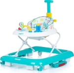 CHIPOLINO Chodítko Party 4v1 Mint / od 6 měsíců / do 12 kg (149751)