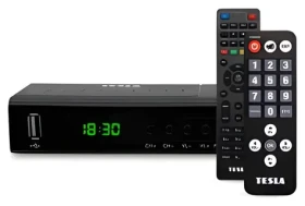 TESLA TE-323 / Set-top box / DVB-T2 / H.265 (HEVC) / USB nahrávání / TimeShift / HDMI-CEC (8595689802653)