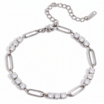 ELENYS Linka – náramek z prémiové oceli Délka náramku: 16,5+5 cm / max. 21,5 cm