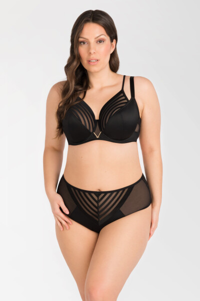 Dámské kalhotky K811 YOKO černá 3XL