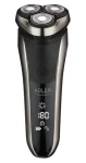 Adler AD 2933 šedá / Rotační holicí strojek / 3 hlavice / 180 min / IPX7 / USB-C / LCD (AD 2933)