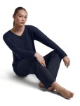ICEBREAKER Wmns Merino 150 Lodge LS Tee, Midnight Navy velikost: M