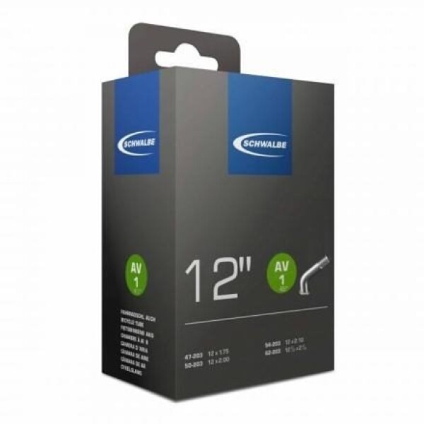 Schwalbe duše 12" AV1 45/45 47/62-203 auto-ventilek