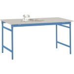 Manuflex LD1113.6011 ESD ESD pracovní stůl UNIDESK s kaučuk deska, rezedově zelená RAL 6011, Šxhxv = 2000 x 800 x 720-73