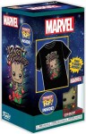Funko PocketPOP&amp;Tee: Guardians of the Galaxy - Holiday Groot (velikost L)