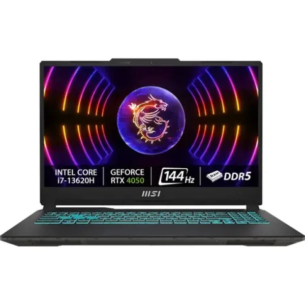 MSI Cyborg 15 A13VE-2217CZ černá / 15.6" FHD / i7-13620H 2.4GHz / 16GB RAM / 1TB SSD / RTX 4050 6GB / W11H (Cyborg 15 A13VE-2217CZ)