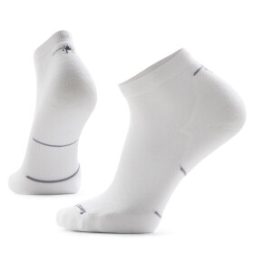SMARTWOOL Run Targeted Cushion Ankle Socks, White/White (vzorek) velikost: L