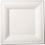 Talíře bílé bio 10 ks 26 cm x 26 cm Duni Talíře bílé bio 10 ks 26 cm x 26 cm Duni