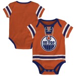 Outerstuff Dětské body Edmonton Oilers NHL Hockey Pro Creeper – Blank Velikost: 18 měsíců