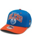 Mitchell & Ness Pánská kšiltovka Edmonton Oilers NHL Team Arch Classic Red Stretch-Snap