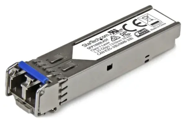 StarTech 1000BASE-LX SFP stříbrná / Optický modul / SM / LC / 10km / IEEE 802.3z (SFP1000LXST)