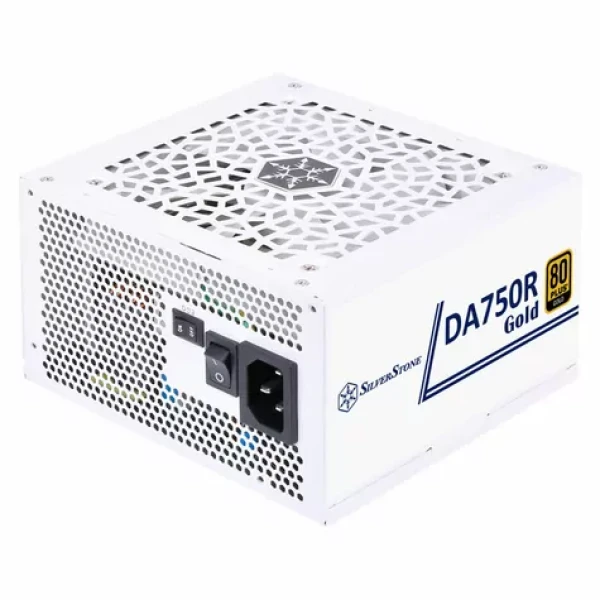 SilverStone DA750R Gold bílá / ATX 3.1 / 750W / 80PLUS Gold / akivní PFC / modulární (SST-DA750R-GMA-WWW)