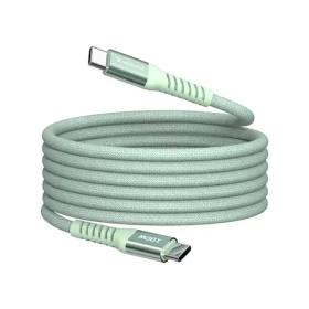 Verbatim 31855 Magnetický 100W USB-C kabel 1.2m zelená / USB-C(M) / USB-C(M) / PD QC 3.0 (31855)