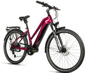 Leader Fox LUCAS dámské, rám 18" (M), model 2025-2, raspberry - ZDARMA dopravné, odborná montáž, seřízení a skládací zámek FORCE! (Záruka nejlepší ceny. Nakupujte u autorizovaného prodejce.)