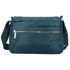 Trendy dámská nylonová crossbody kabelka Nomia, modrá