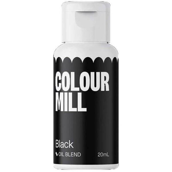 Colour Mill Olejová barva Black 20 ml