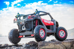 Mamido Elektrické autíčko Buggy Turbo 24V 4x200W červené