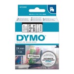 Dymo originální páska do tiskárny štítků, Dymo, 91204, S0721640, černý tisk/zelený podklad, 4m, 12mm, LetraTag plastová páska