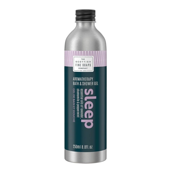 SCOTTISH FINE SOAPS Aromaterapeutický mycí gel Sleep 250 ml, růžová barva