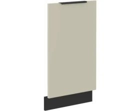 Přední panel na vestavnou kuchyňskou myčku Arona, 45 cm, kašmírová/černá