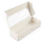 Dortisimo Obdélníková krabice s okénkem bílá (35 x 12 x 6,5 cm)