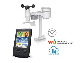 SENCOR SWS 9898 Profesionální meteostanice černá / LCD / Wi-Fi (8590669298471)