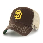 47 Brand Pánská kšiltovka San Diego Padres MLB Trawler Clean Up Trucker