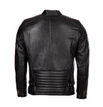 Pánská Kožená Bunda Black Jet Classic Brixton Černá Velikost: 8XL