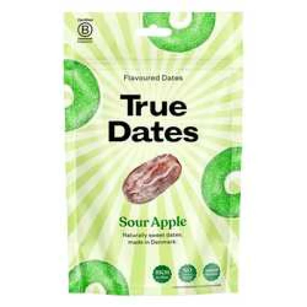 True Dates Datle s příchutí kyselé jablko 100 g