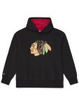 Mitchell & Ness Pánská mikina Chicago Bulls NHL Connor Bedard Chicago Blackhawks Player Photo Hoodie Velikost: M